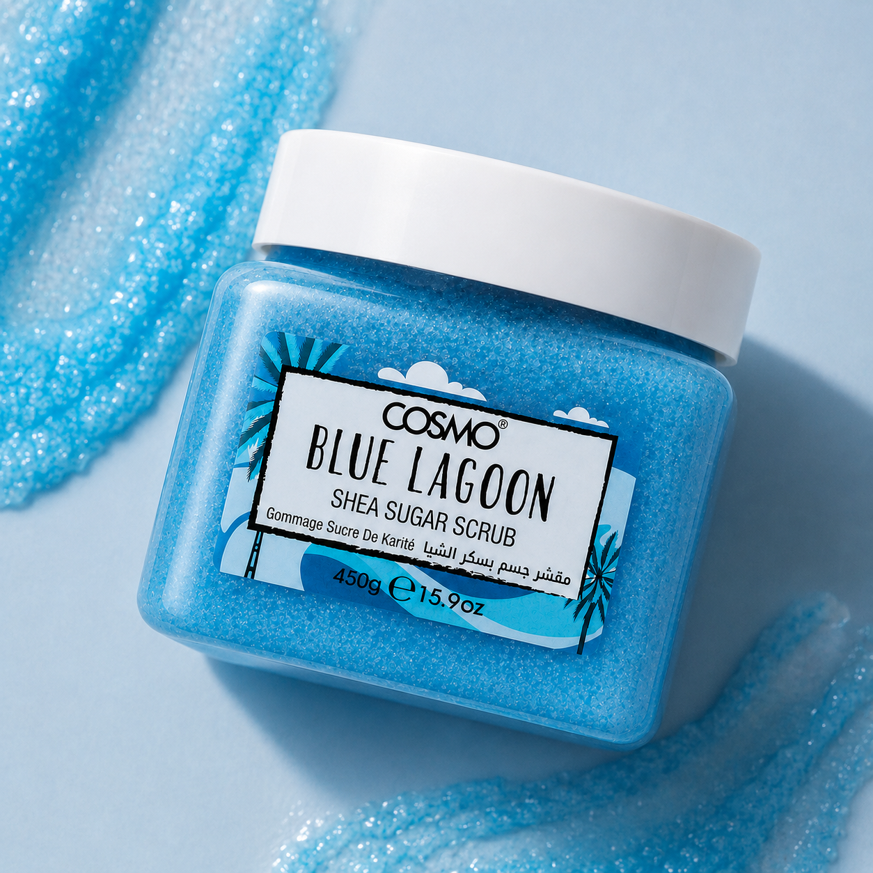 Cosmo Sugar Scrub Blue Lagoon 450G - Imagen 2