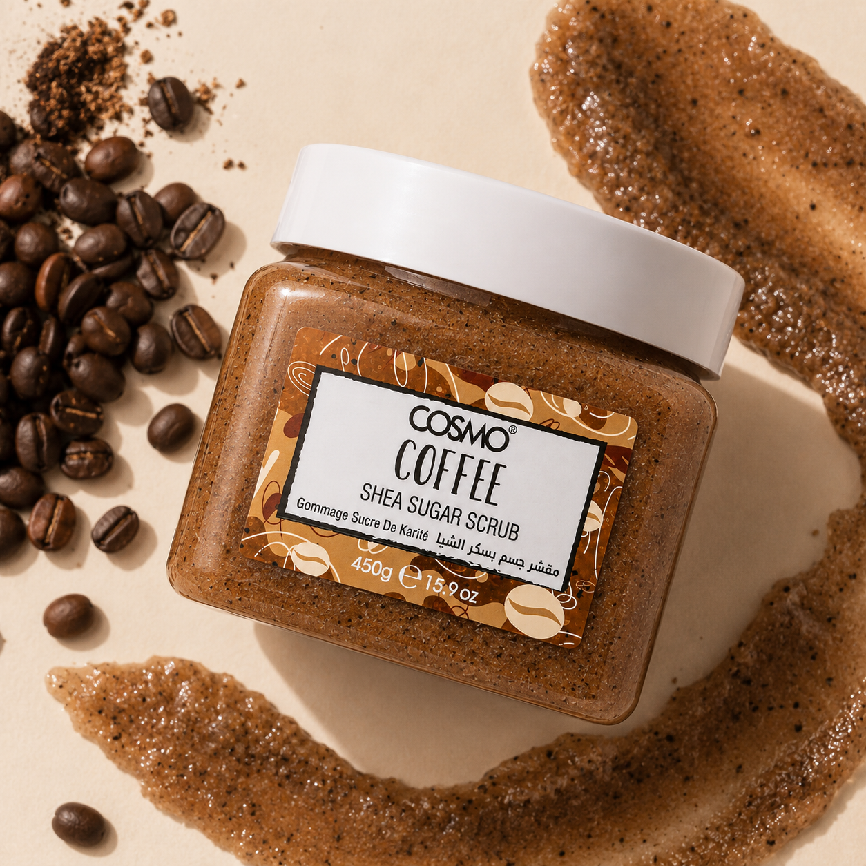 Cosmo Sugar Scrub Coffee 450G - Imagen 2