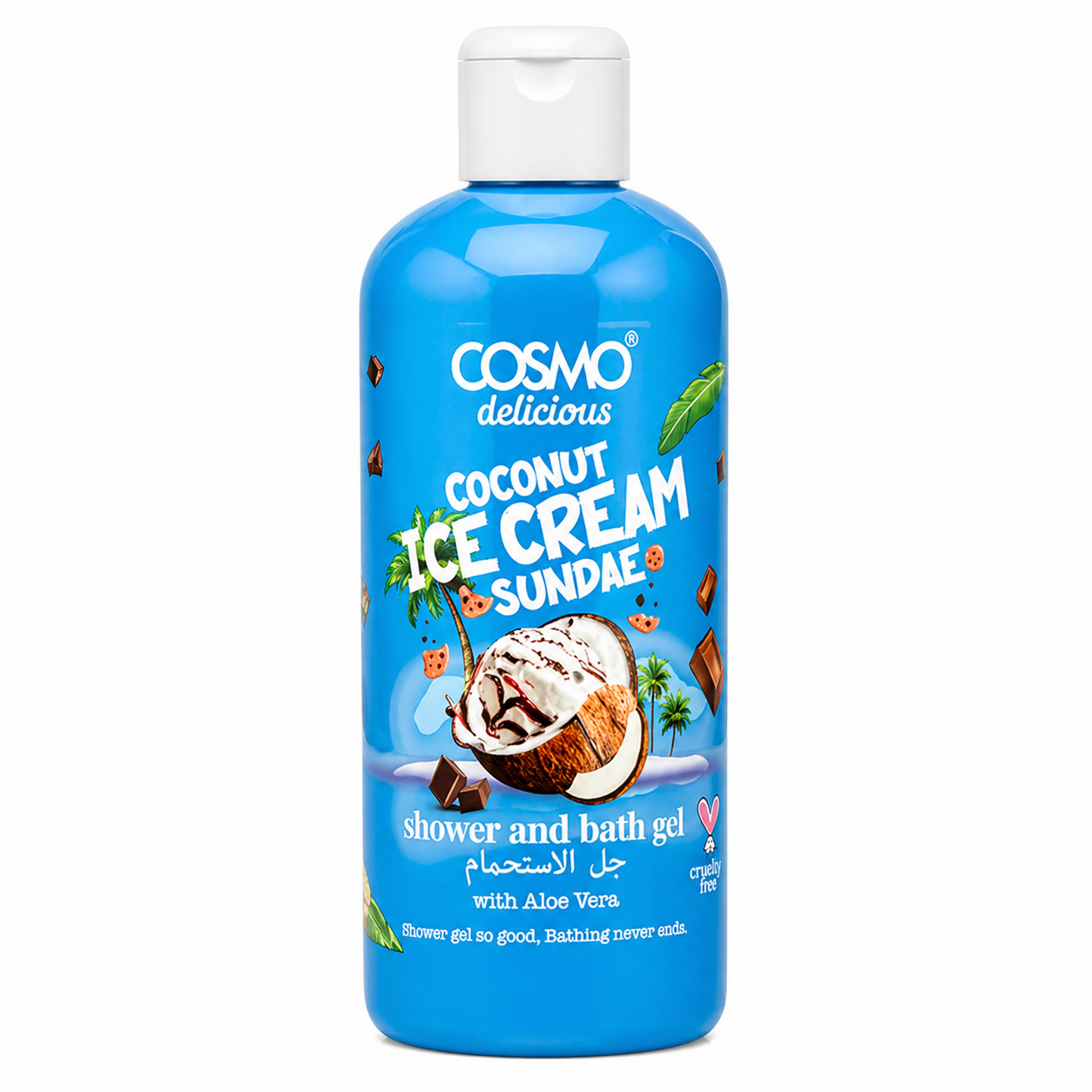 Cosmo Shower Gel Coconut 500ML